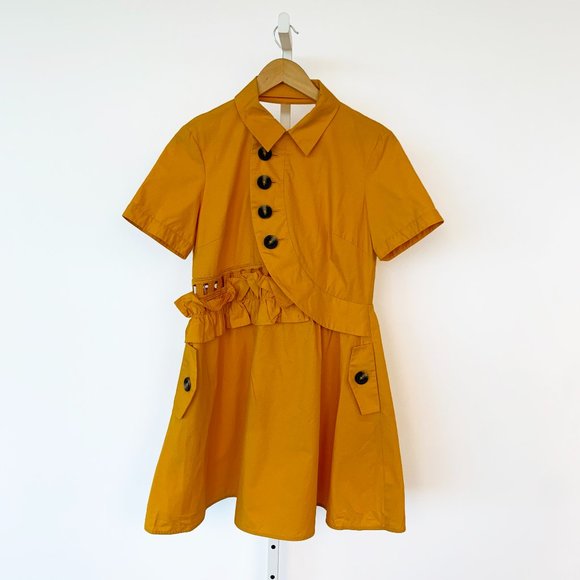 Self-Portrait Dresses & Skirts - Self Portrait Cut-Out Flared Dress